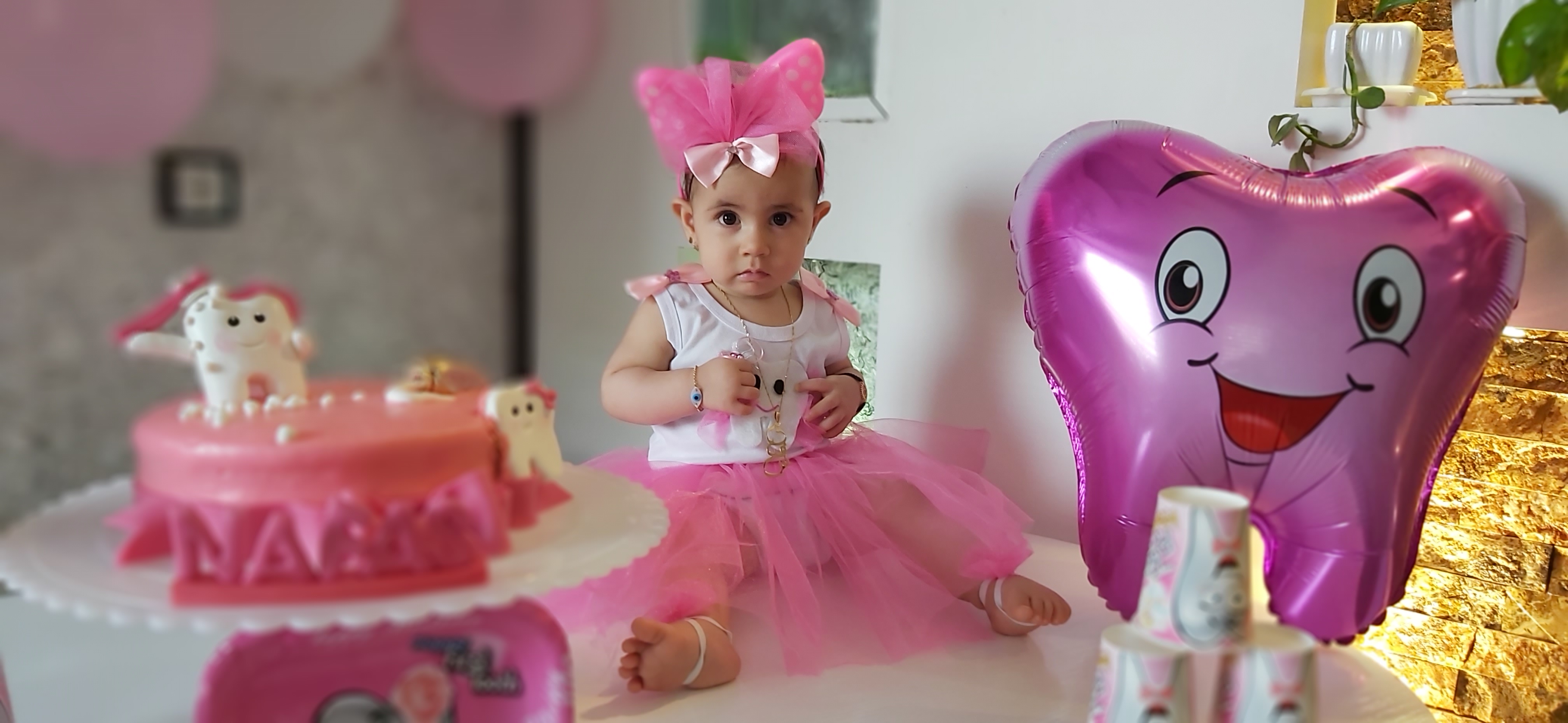 هشت ماهگی نوزاد نفس هاشمی