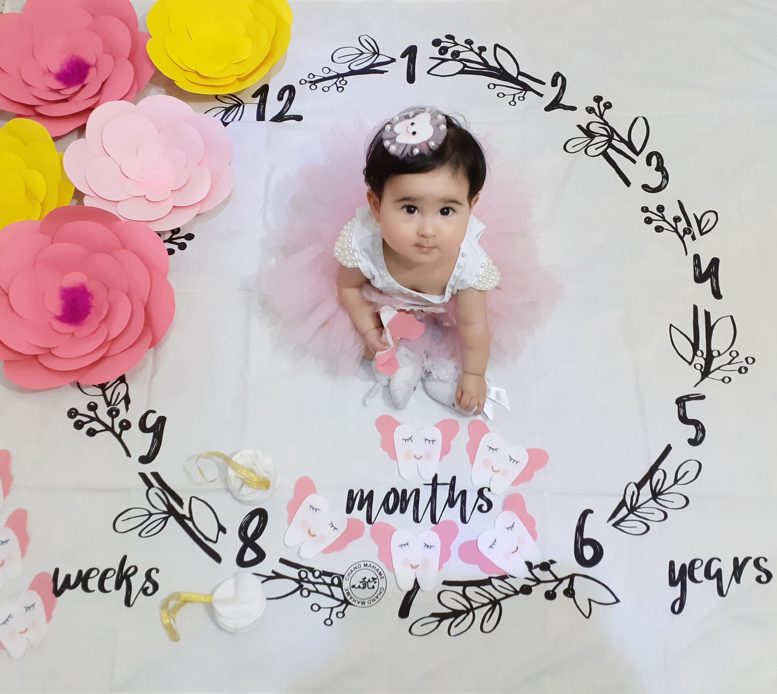 هشت ماهگی نوزاد جانان احمدی