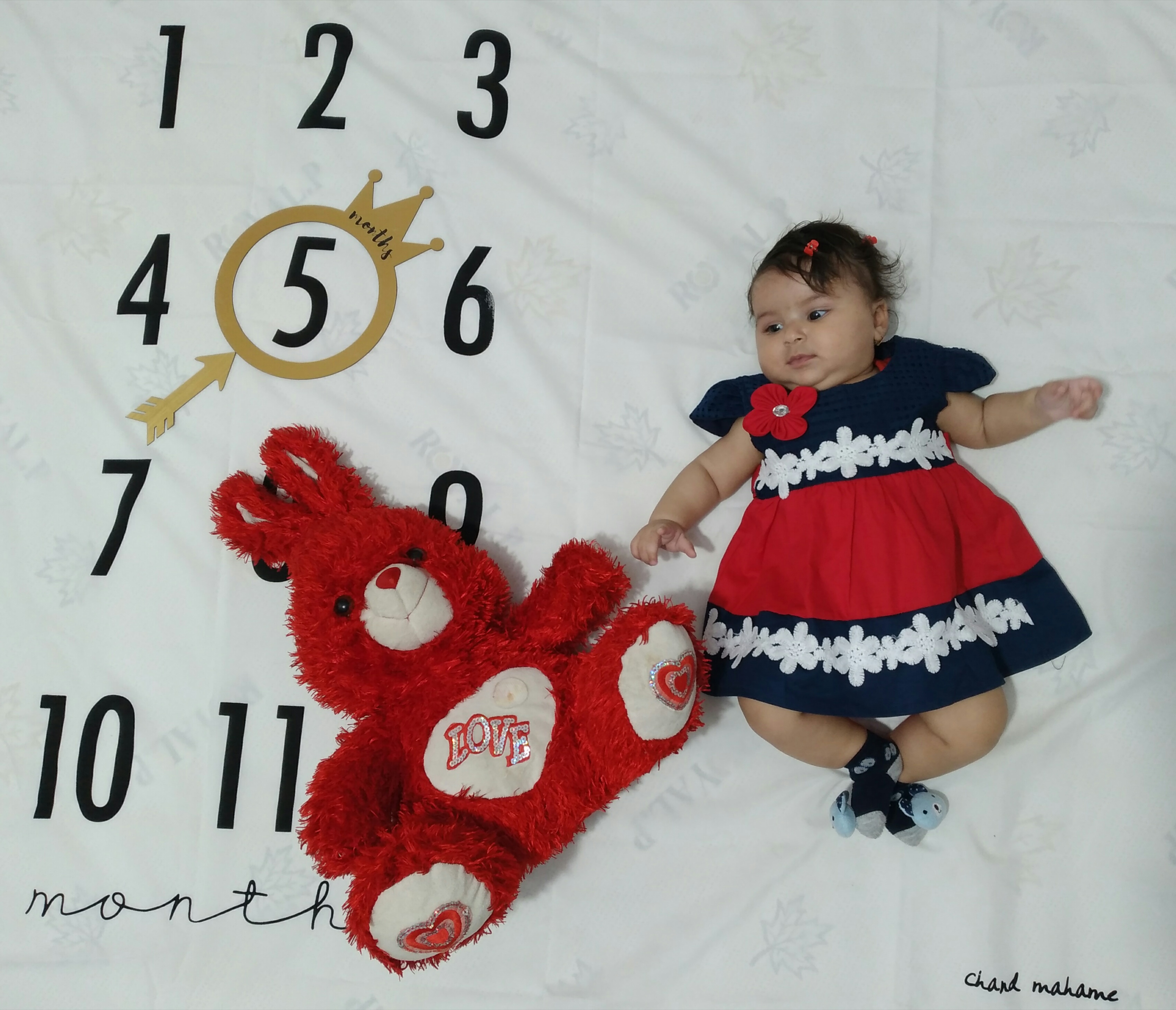 پنج ماهگی نوزاد سوگندعابدی