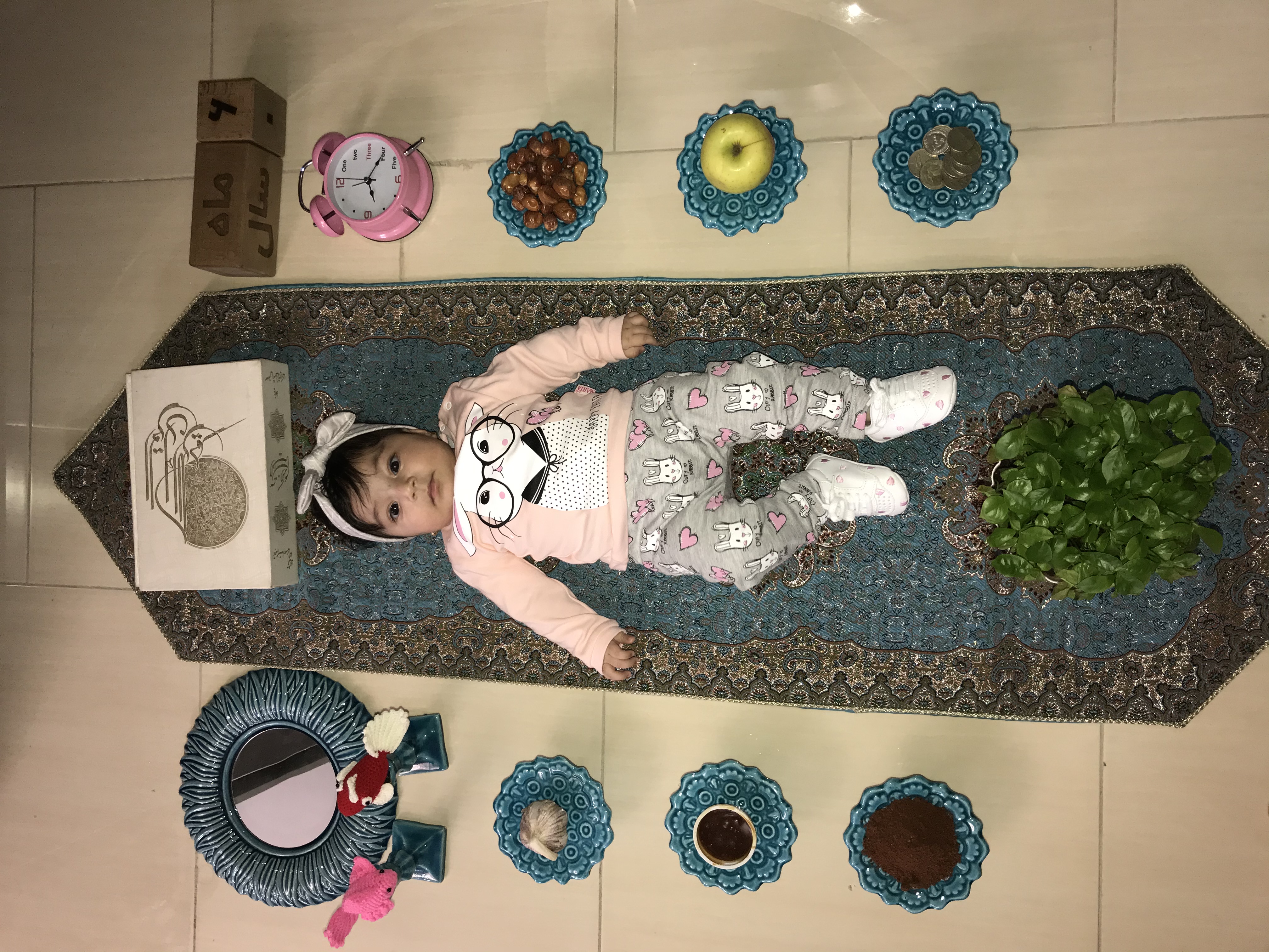 شش ماهگی نوزاد هانا خيرى