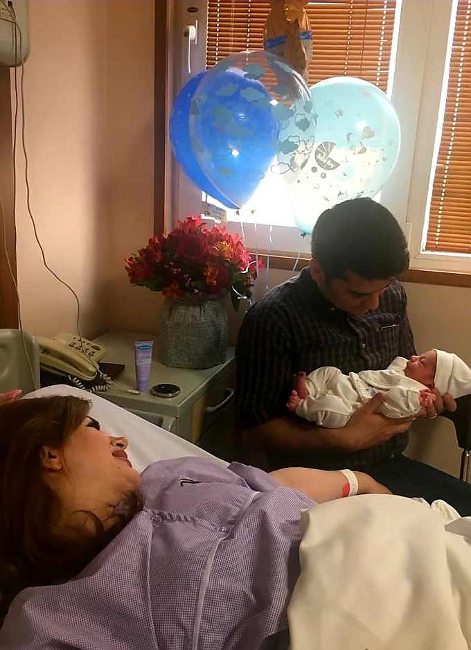 پنج ماهگی نوزاد سام نوبختیان