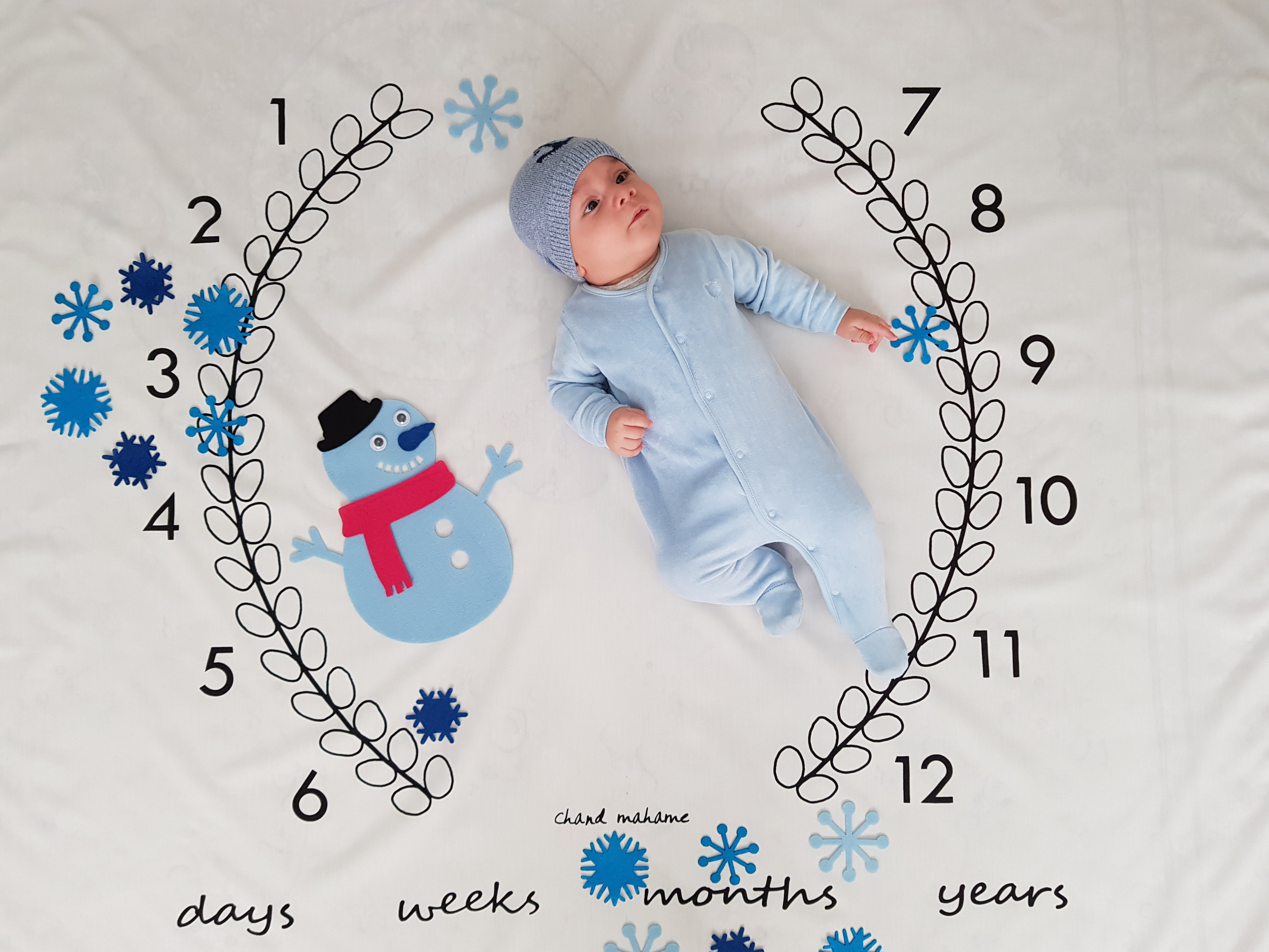 تم عکس زمستانی نوزاد سید آرش غفاری