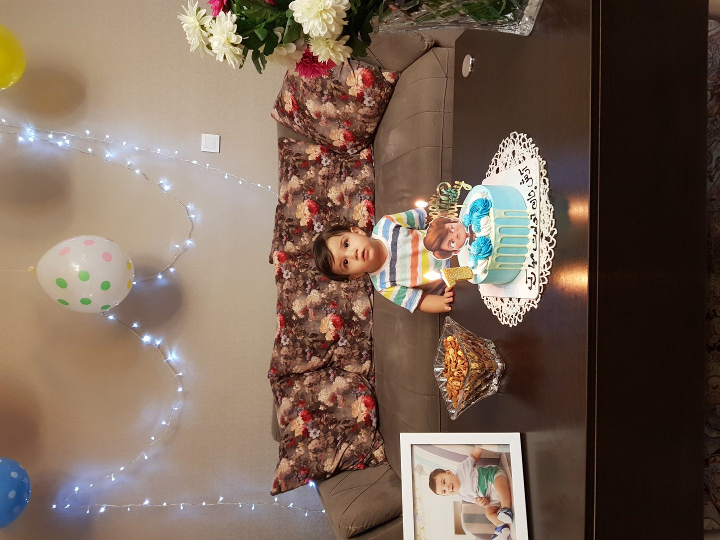 دوازده ماهگی نوزاد سید آرش غفاری