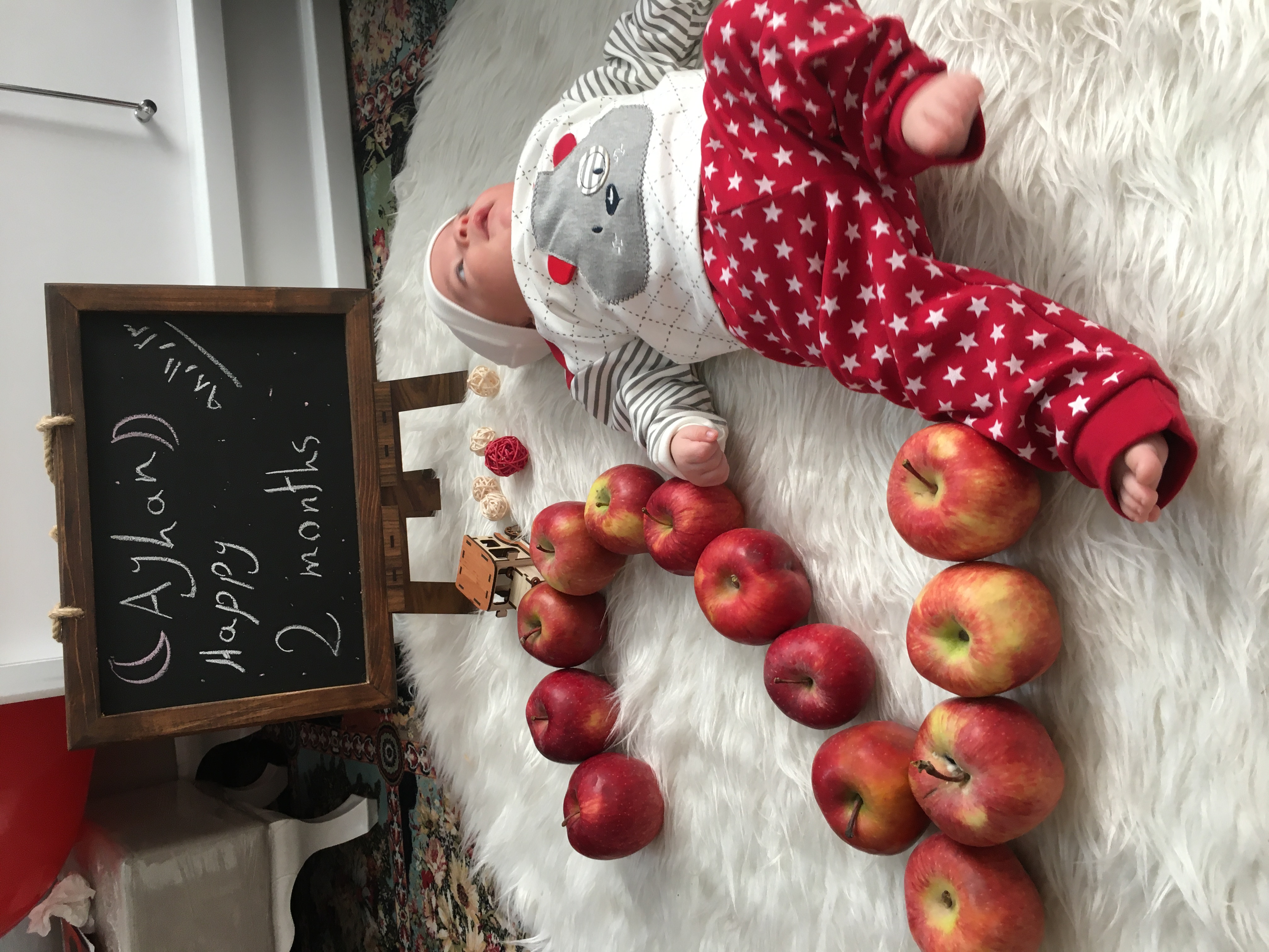 دو ماهگی نوزاد آیهان محققی