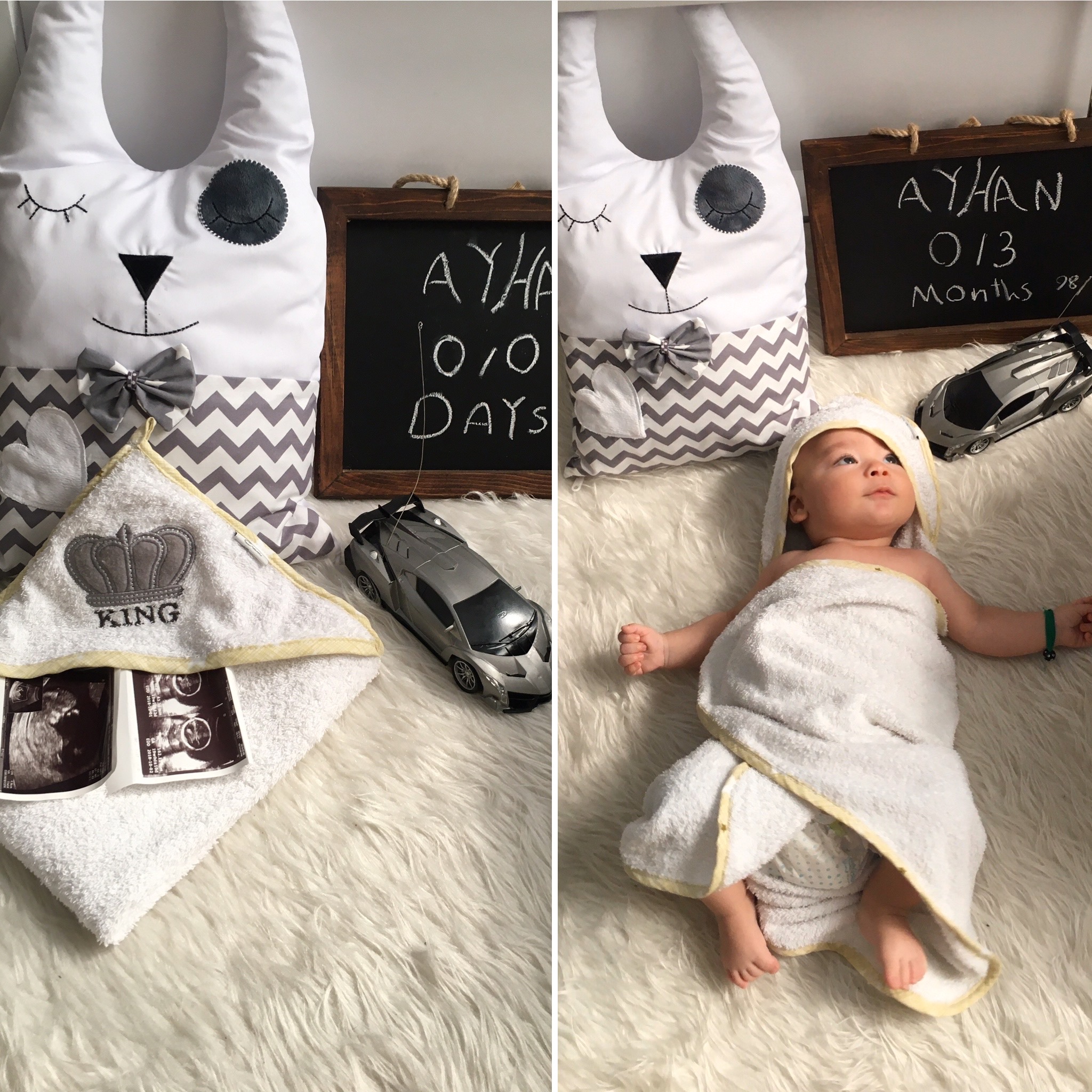 عکس نوزاد پسر آیهان محققی