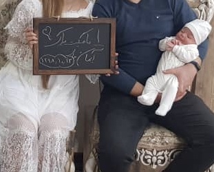 عکس مادر و کودک آیهان محققی