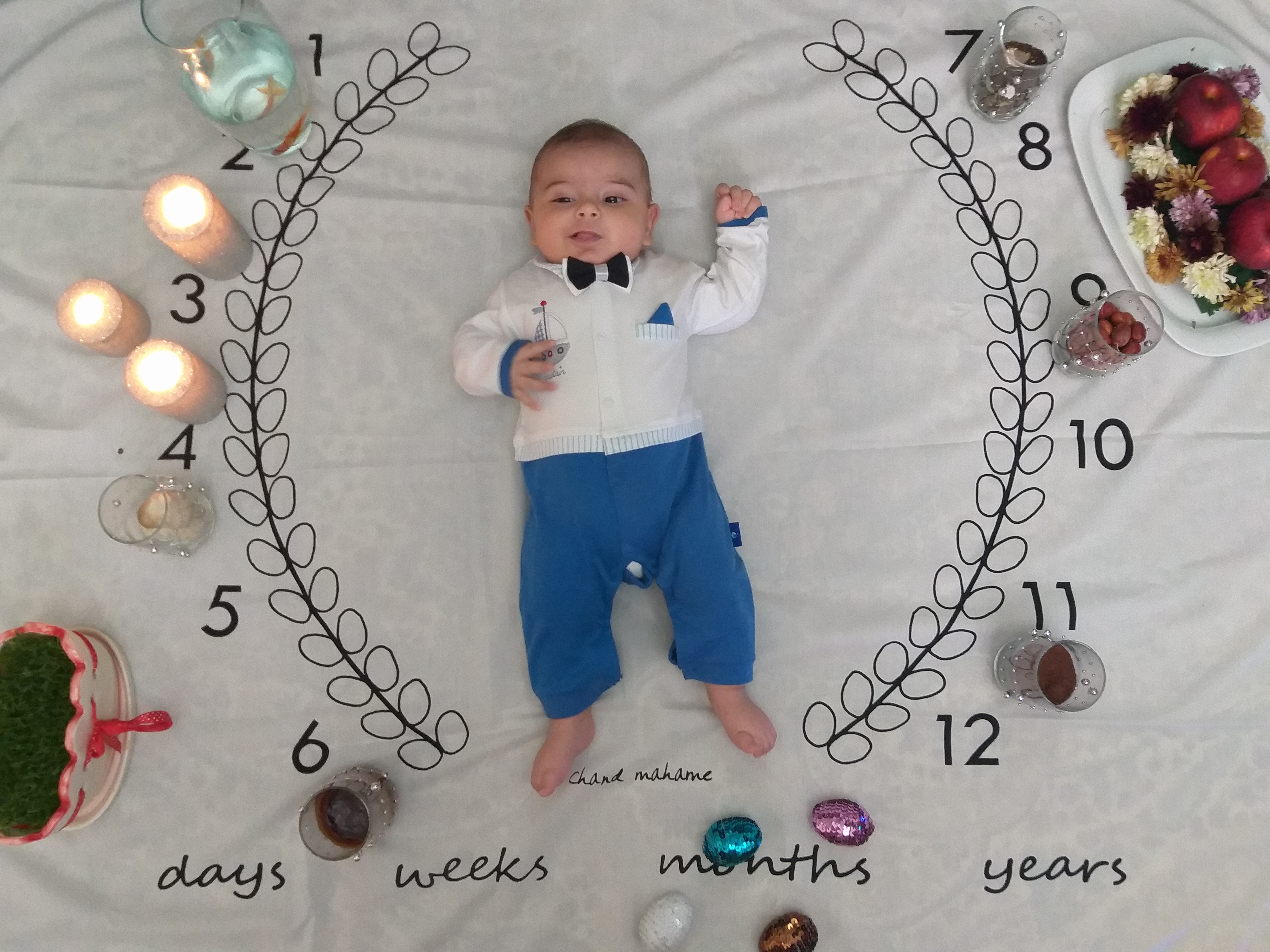 تم عکس بهاری کودک سید مهراد حسینی