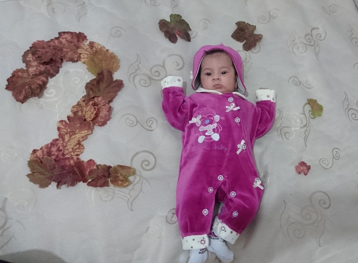 دو ماهگی نوزاد روشا شعبانی