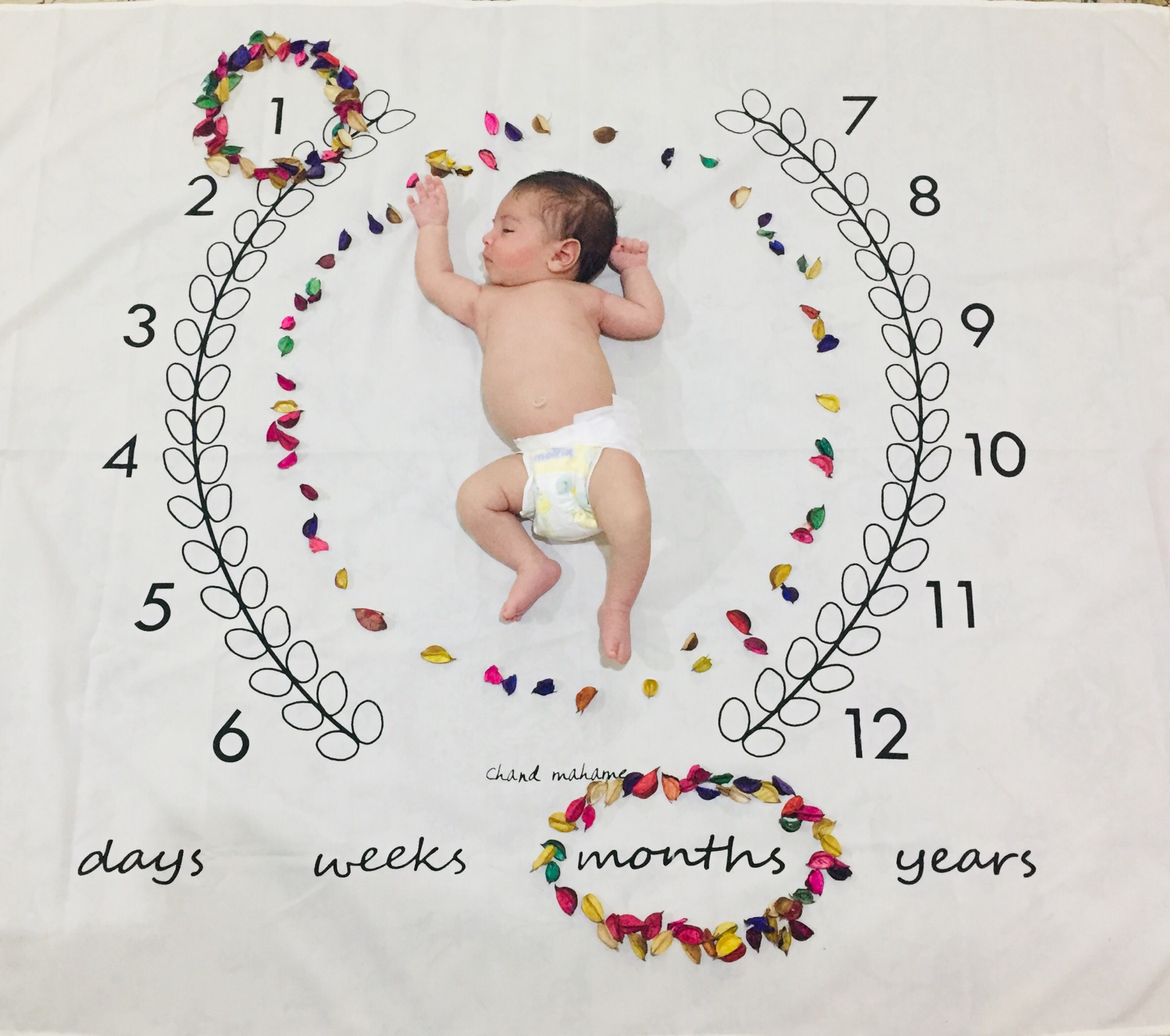 یک ماهگی نوزاد شاهان عزیزی