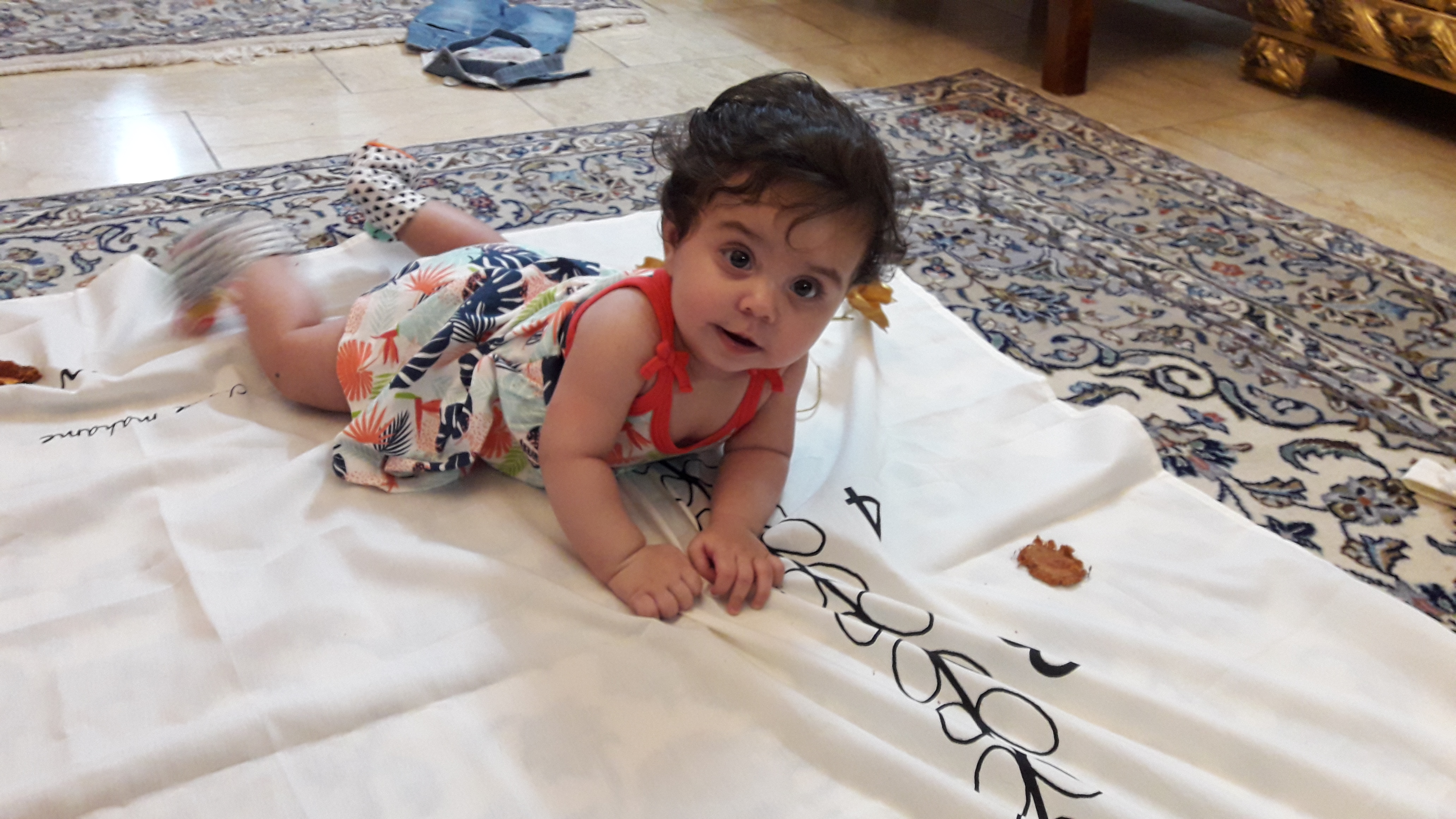 شروع غذای کمکی باران باقری پژو