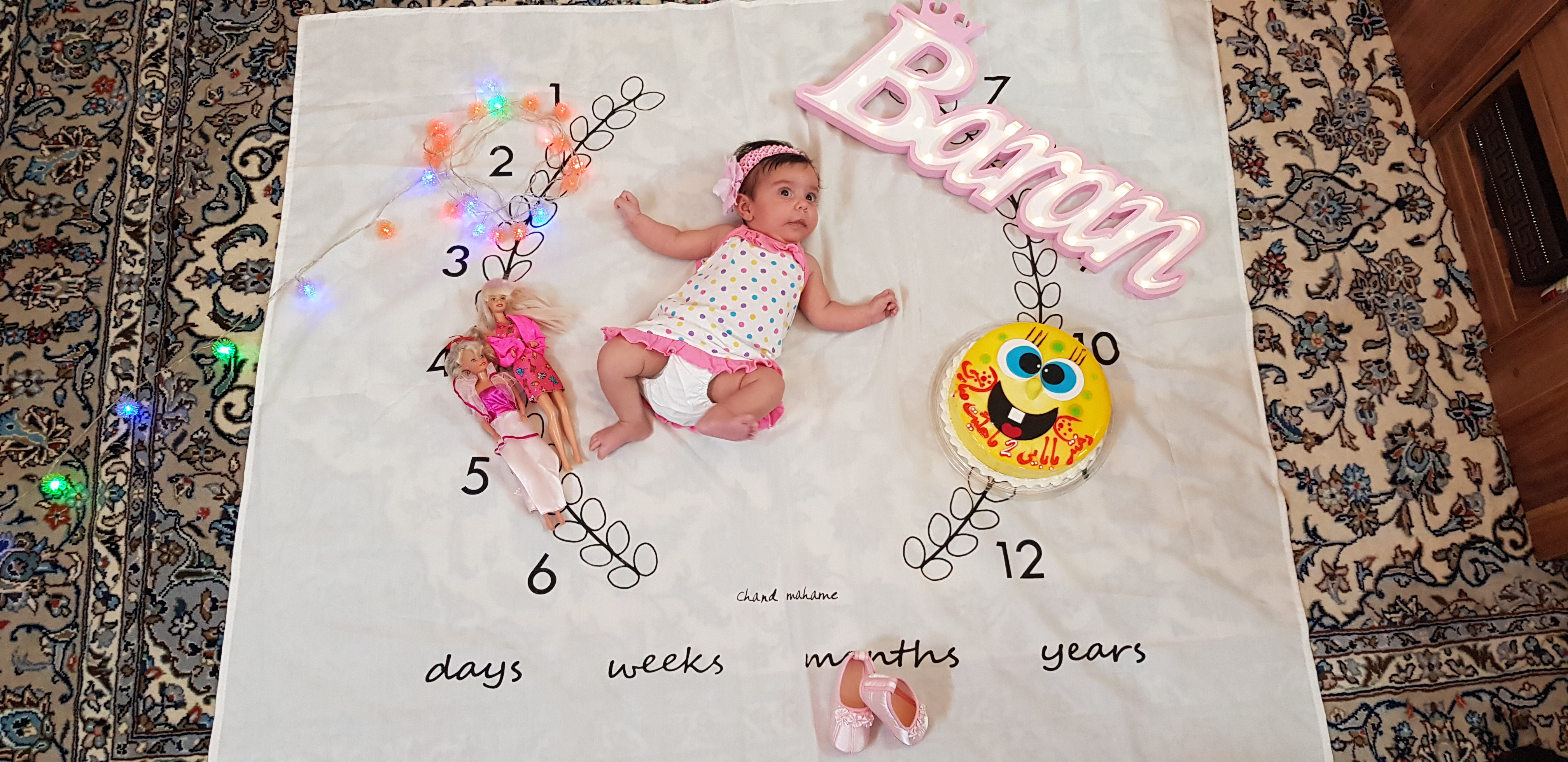 اولین خنده نوزاد باران باقری پژو