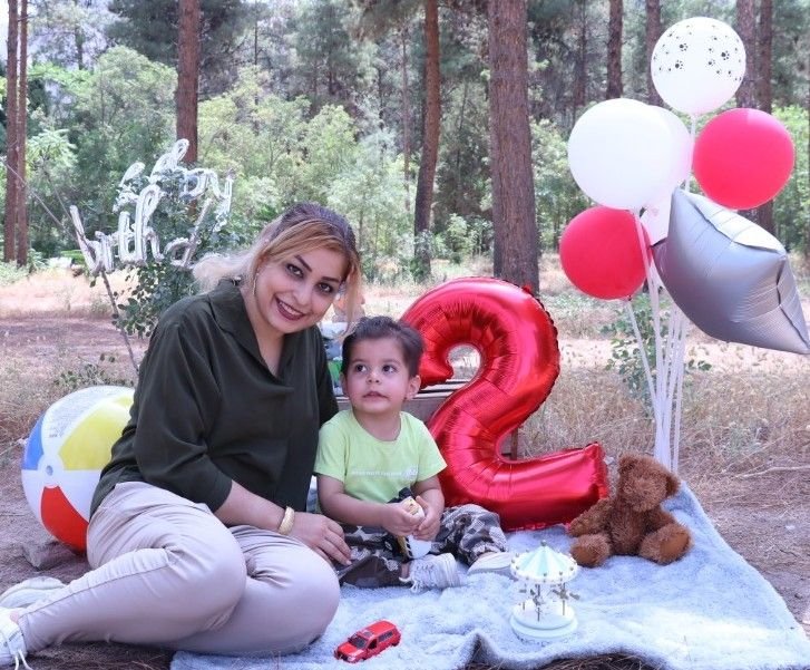 دو سالگی کودک ماهور کامگار