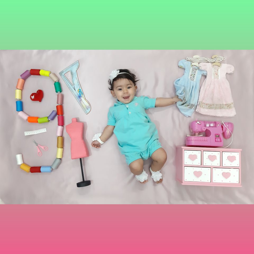 تم عکس زمستانی نوزاد ارغوان ترابیان