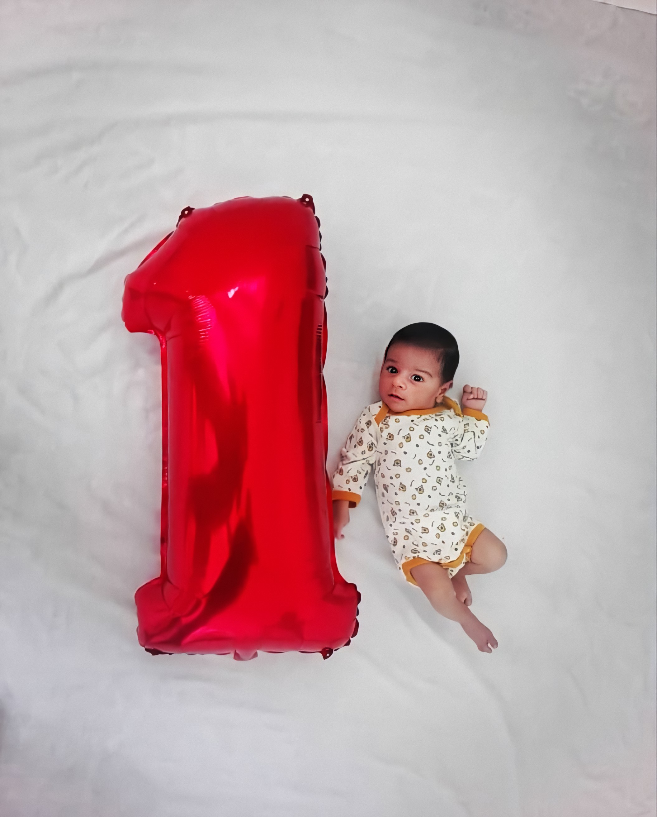 یک ماهگی نوزاد آرسام مرجانی