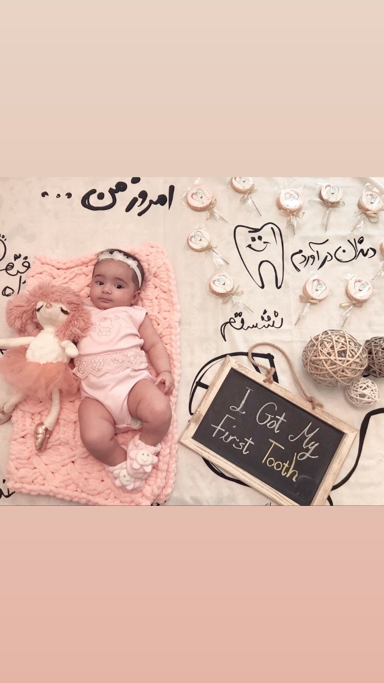 شش ماهگی نوزاد روشا ملاجعفر