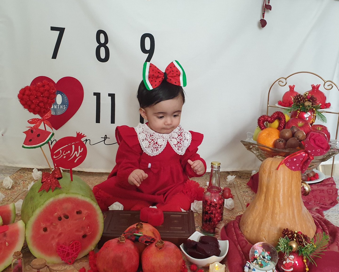 شب یلدا کودک روشا ملاجعفر