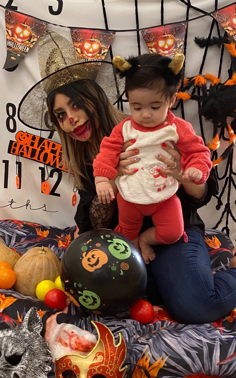 نه ماهگی نوزاد روشا ملاجعفر