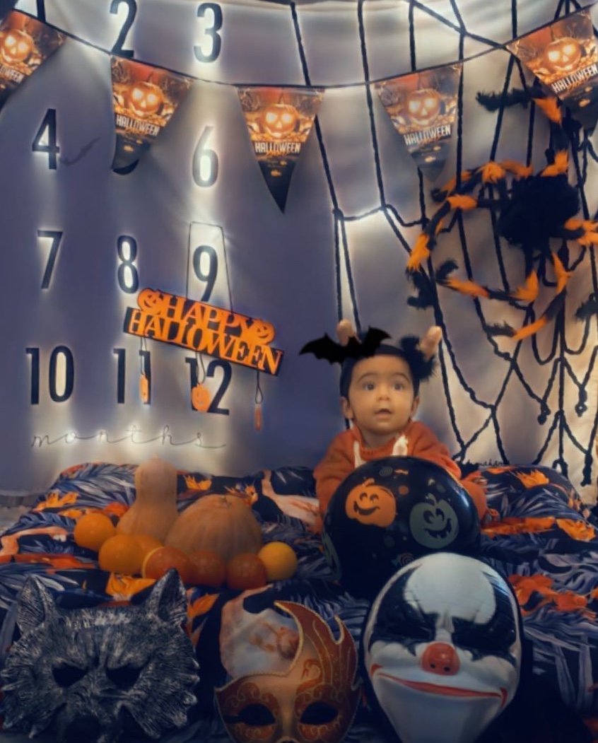 جشن هالووین کودک روشا ملاجعفر