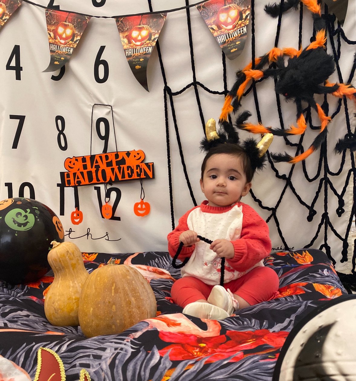 جشن هالووین کودک روشا ملاجعفر