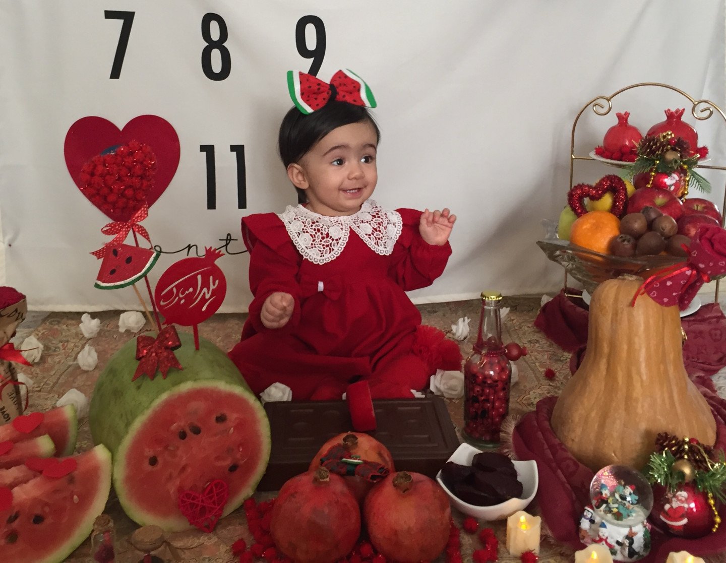 شب یلدا کودک روشا ملاجعفر