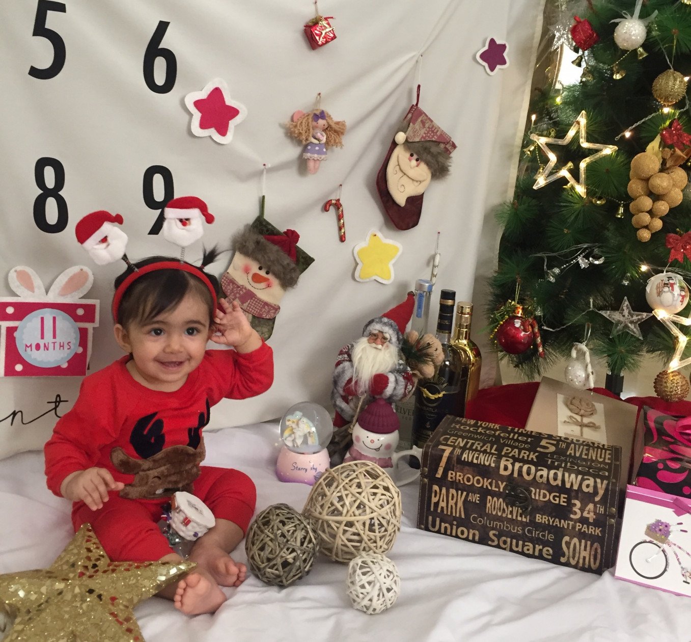 یازده ماهگی نوزاد روشا ملاجعفر