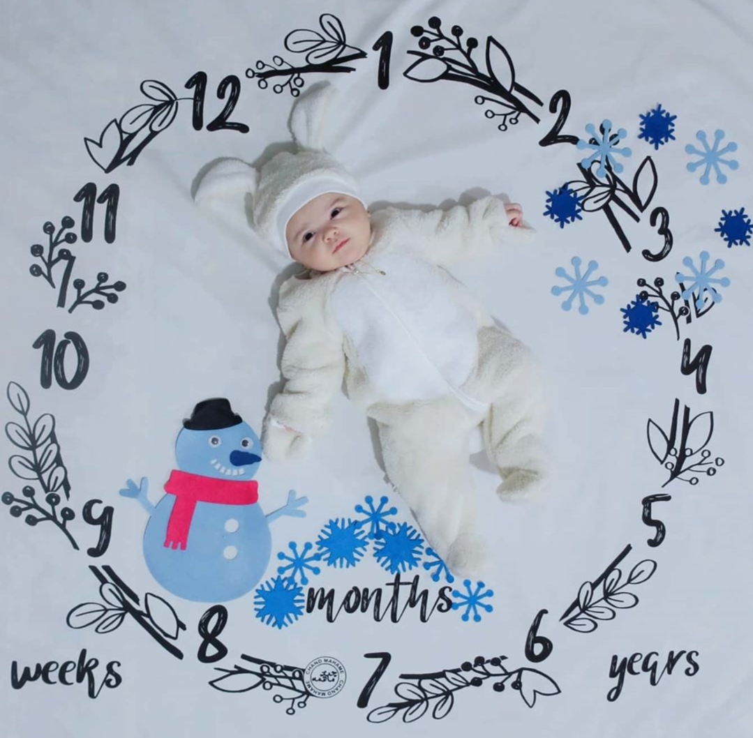 چهار ماهگی نوزاد فاطمه زمانی