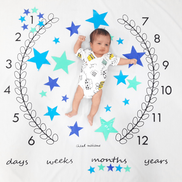 یک ماهگی نوزاد محمد راستین عبادی