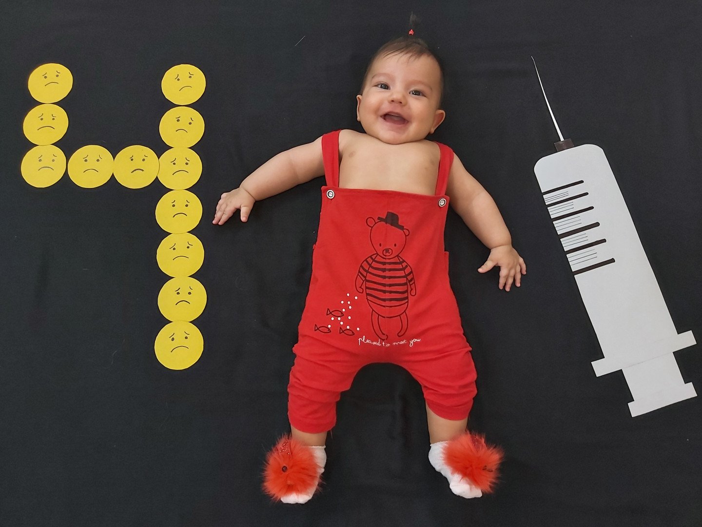 چهار ماهگی نوزاد جانان حسینی مقدم