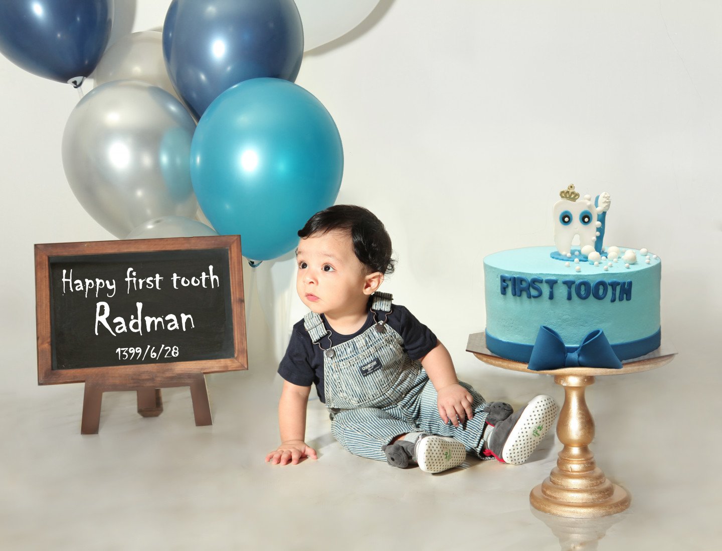 هشت ماهگی نوزاد رادمان نصیریان