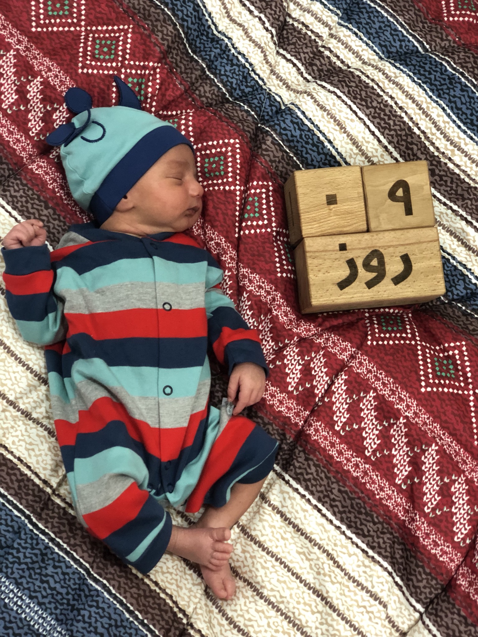 متولد شدن نوزاد رایان عرفانی