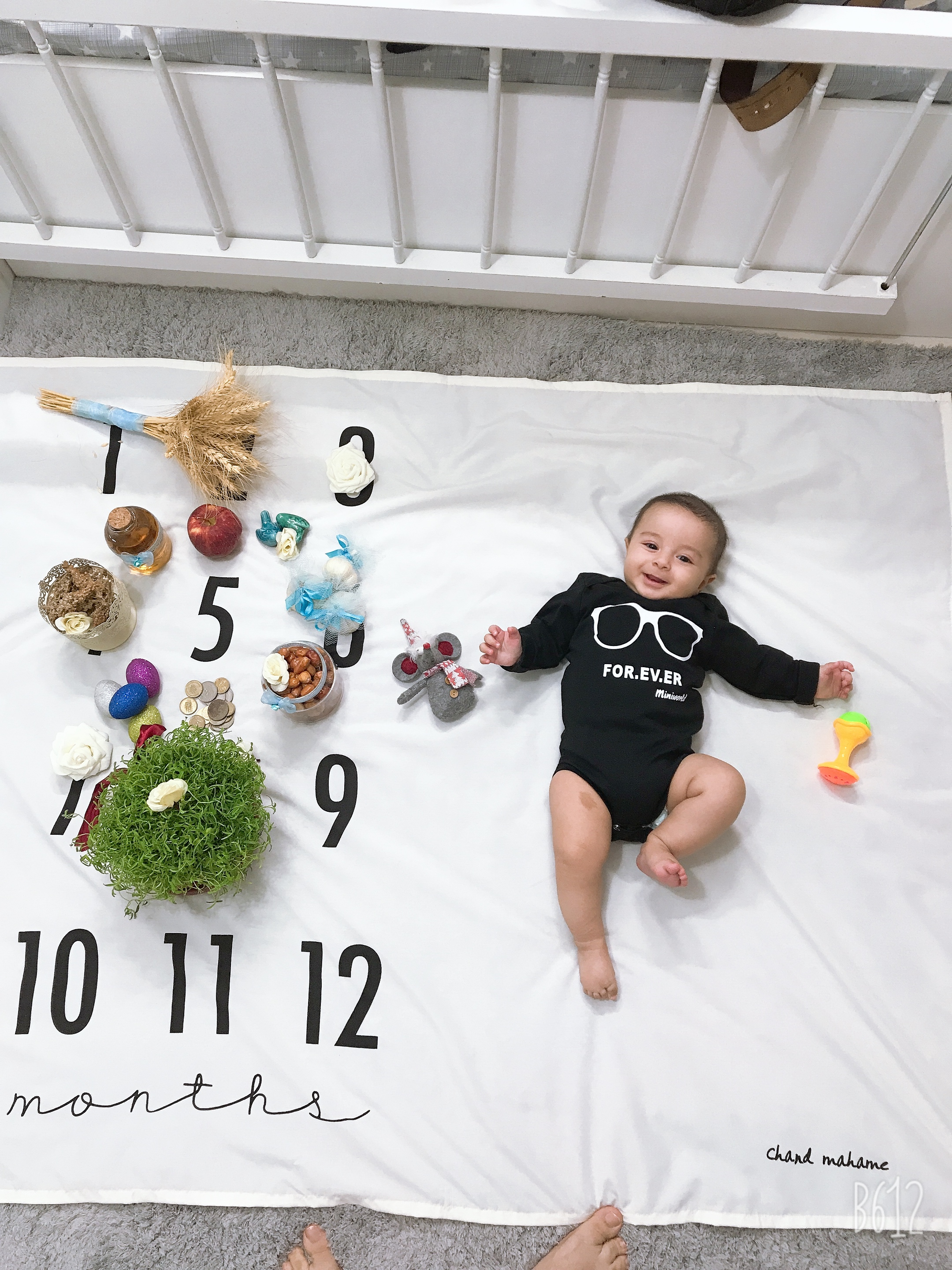 پنج ماهگی نوزاد آریو برزن ظهرابی