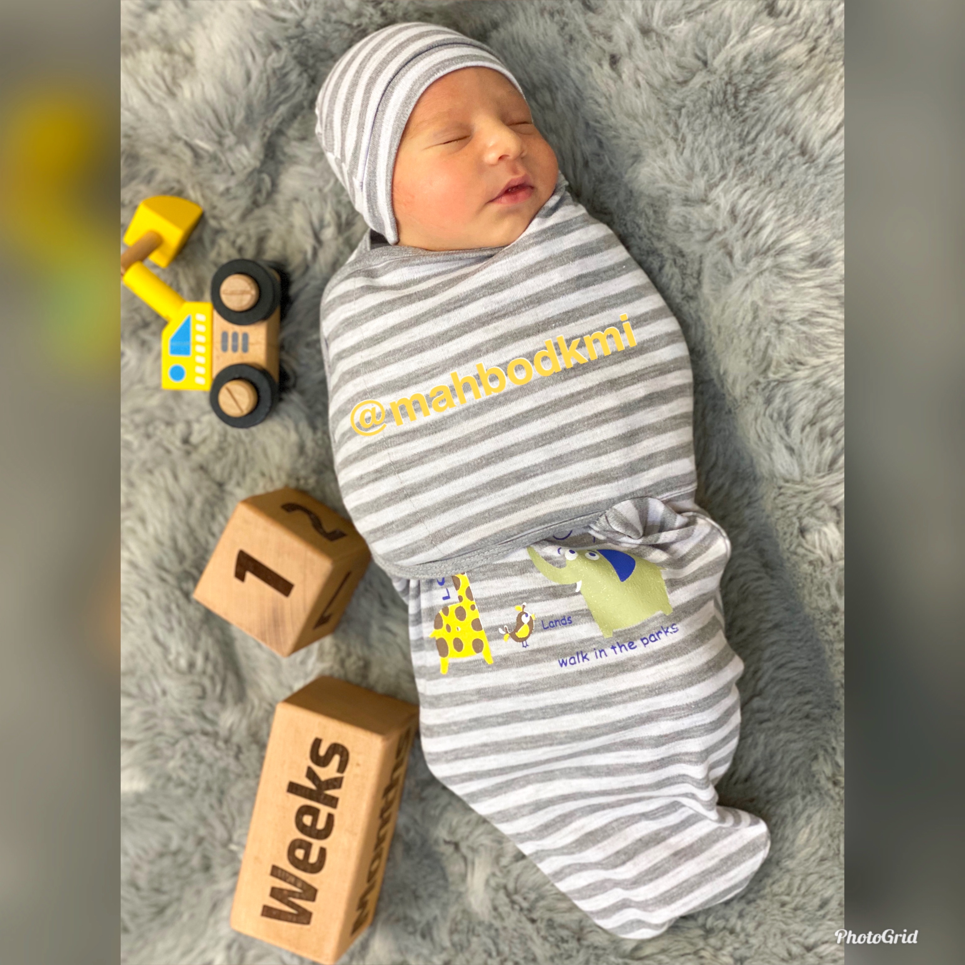 یک ماهگی نوزاد رادین کمایی