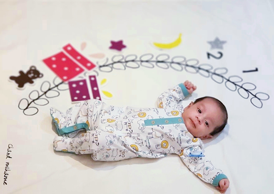 عکس نوزاد پسر ارشیا اکرمی