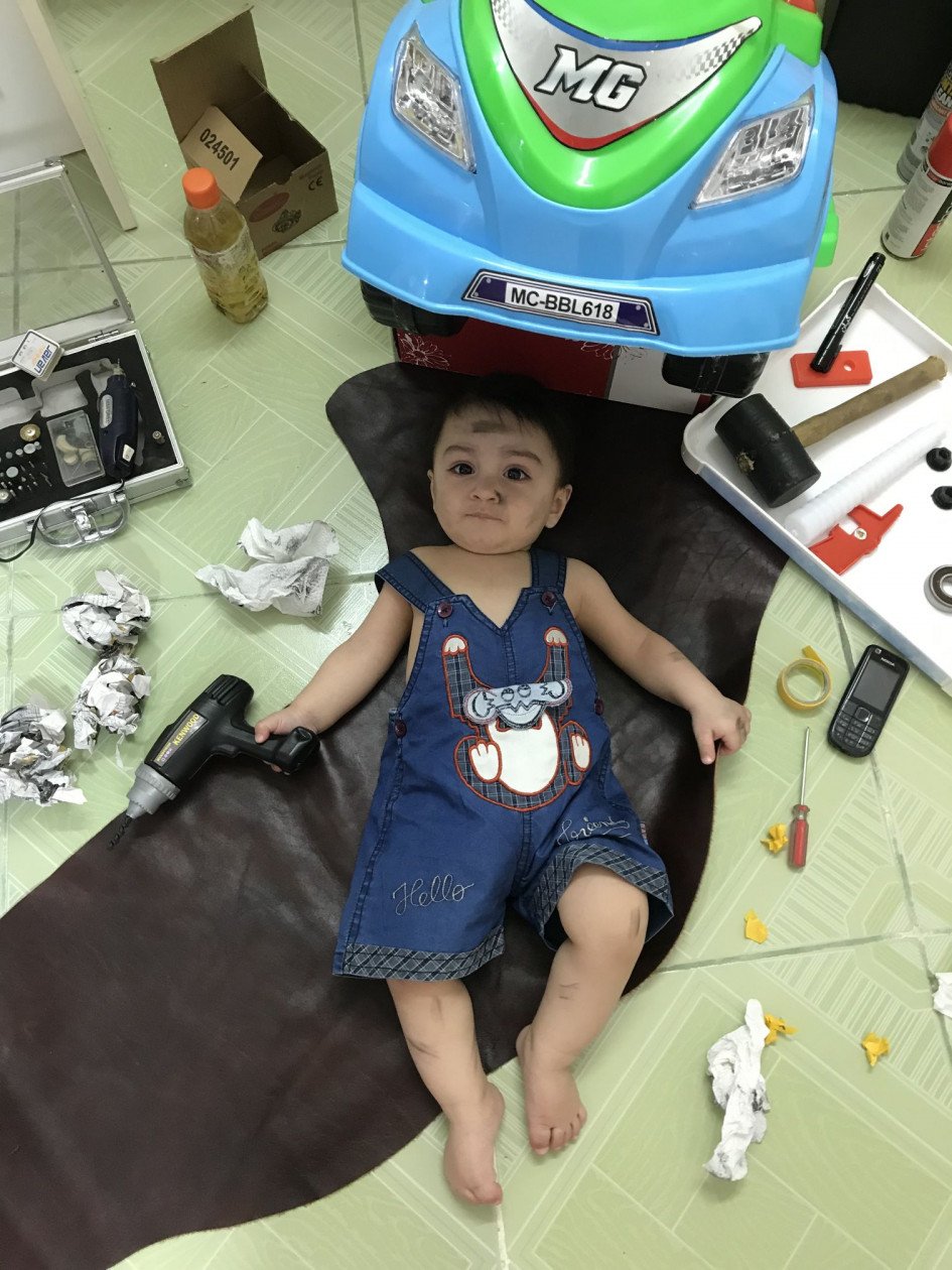 هشت ماهگی نوزاد آریا نارمکی