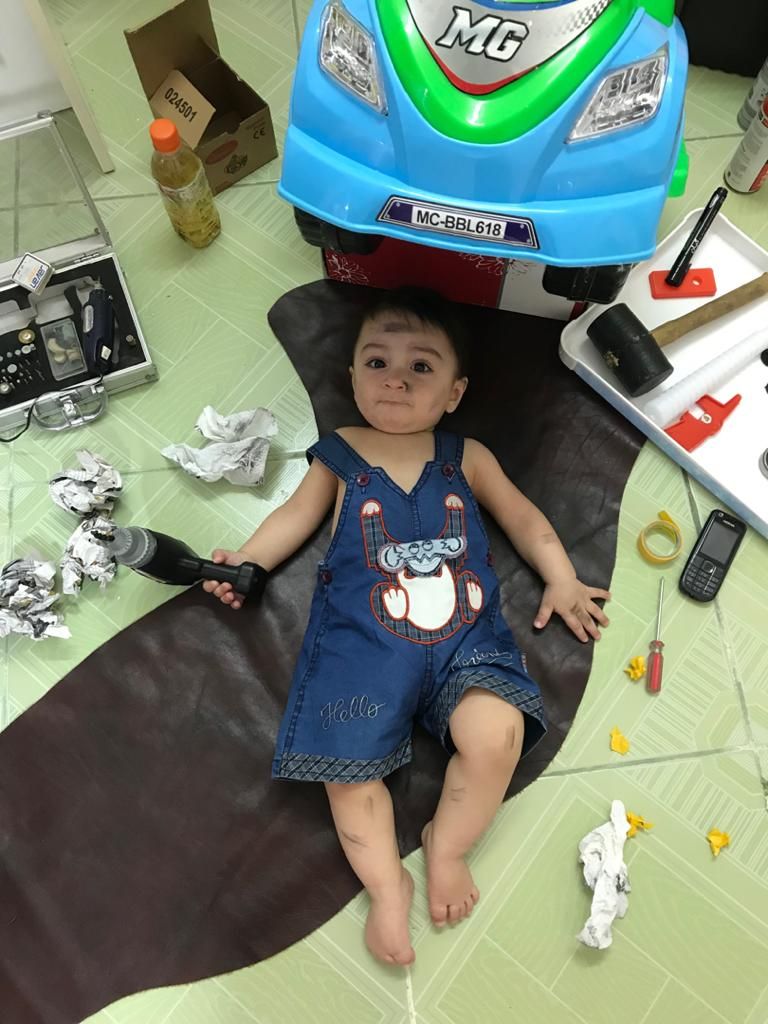 هشت ماهگی نوزاد آریا نارمکی