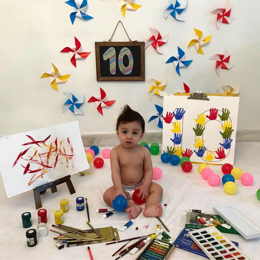 ده ماهگی نوزاد آریا نارمکی