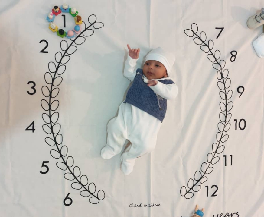 یک ماهگی نوزاد شاهان امینی