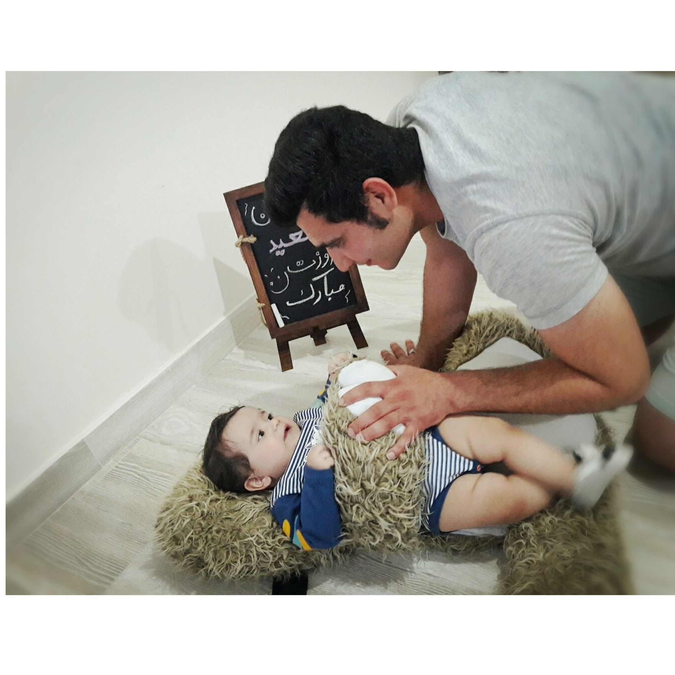 عکس نوزاد پسر هورام خاتونی