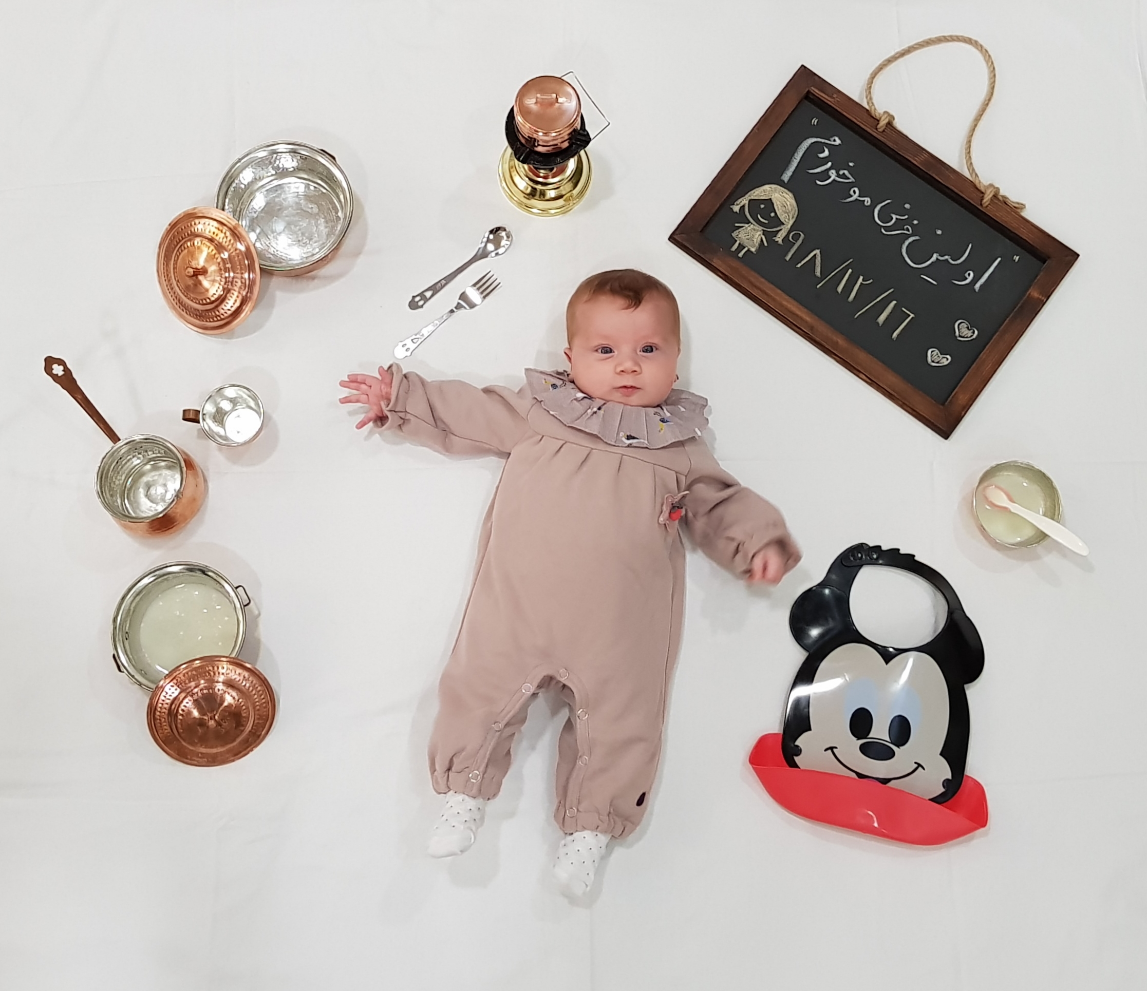 سه ماهگی نوزاد هانا عسگری