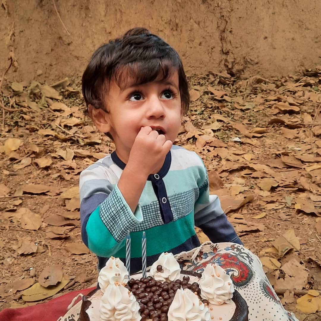 بیست و سه ماهگی کودک نیما