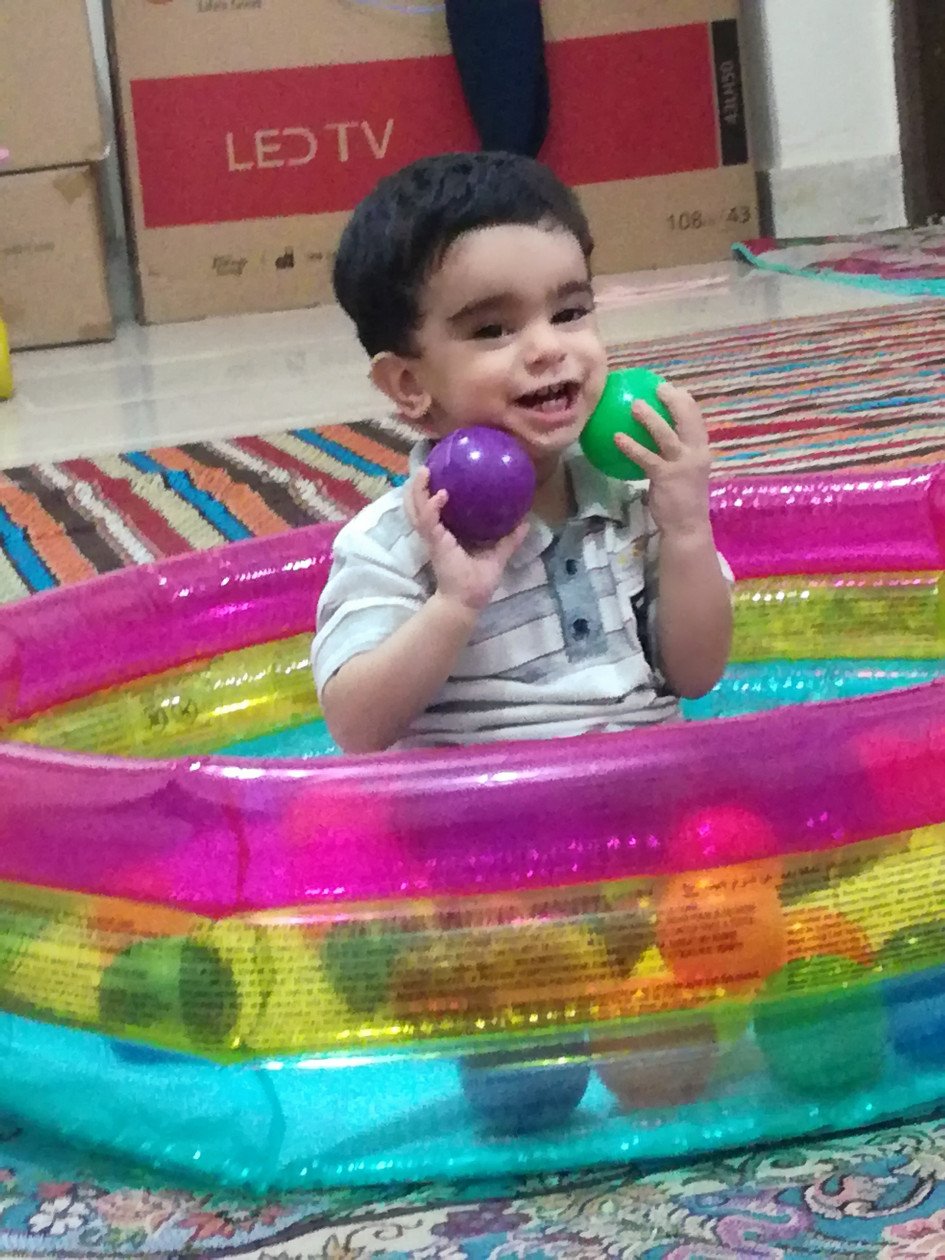 دوازده ماهگی نوزاد امیرعلی صالحی