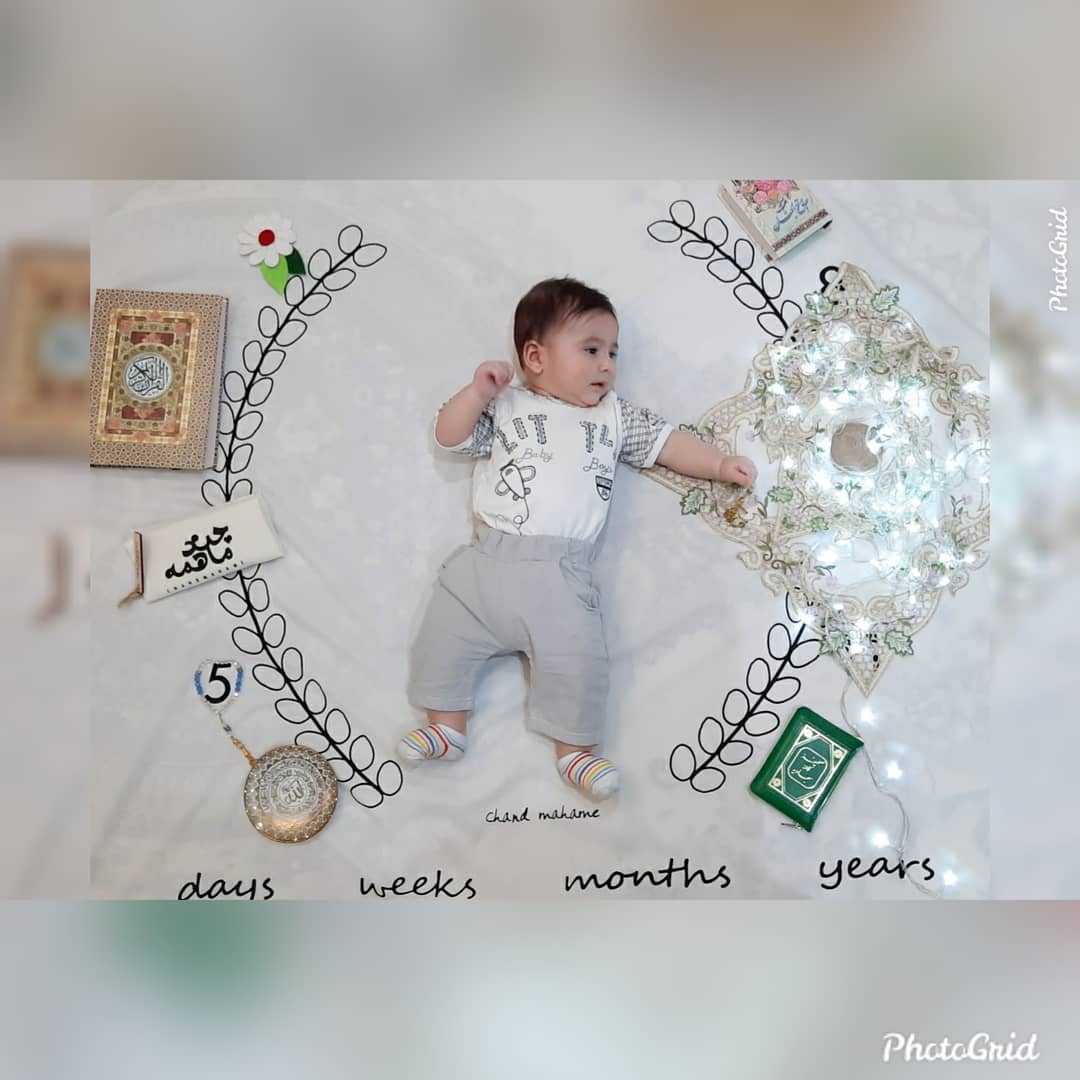 پنج ماهگی نوزاد مهراد مهتدی