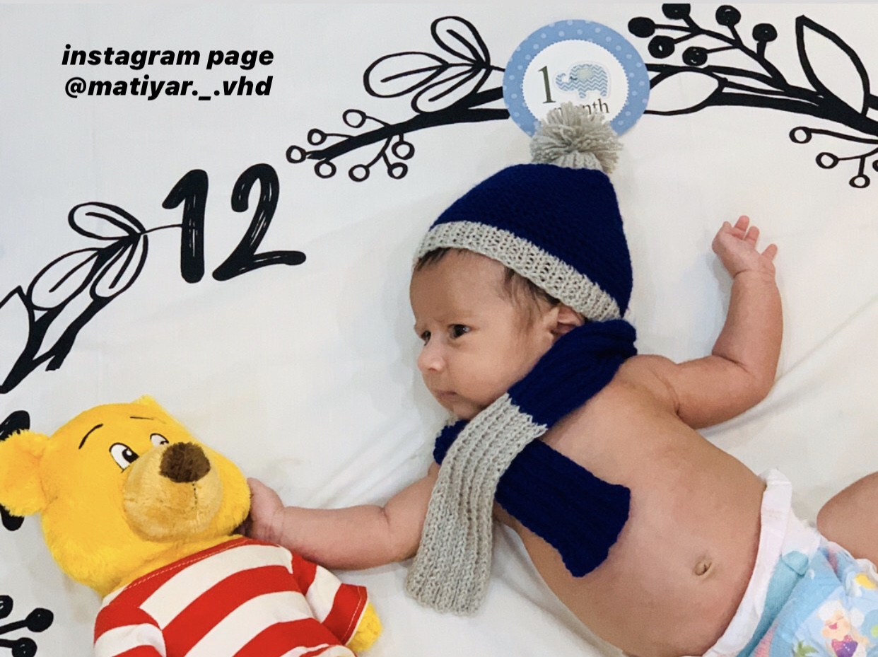 یک ماهگی نوزاد ماتیار وحدی