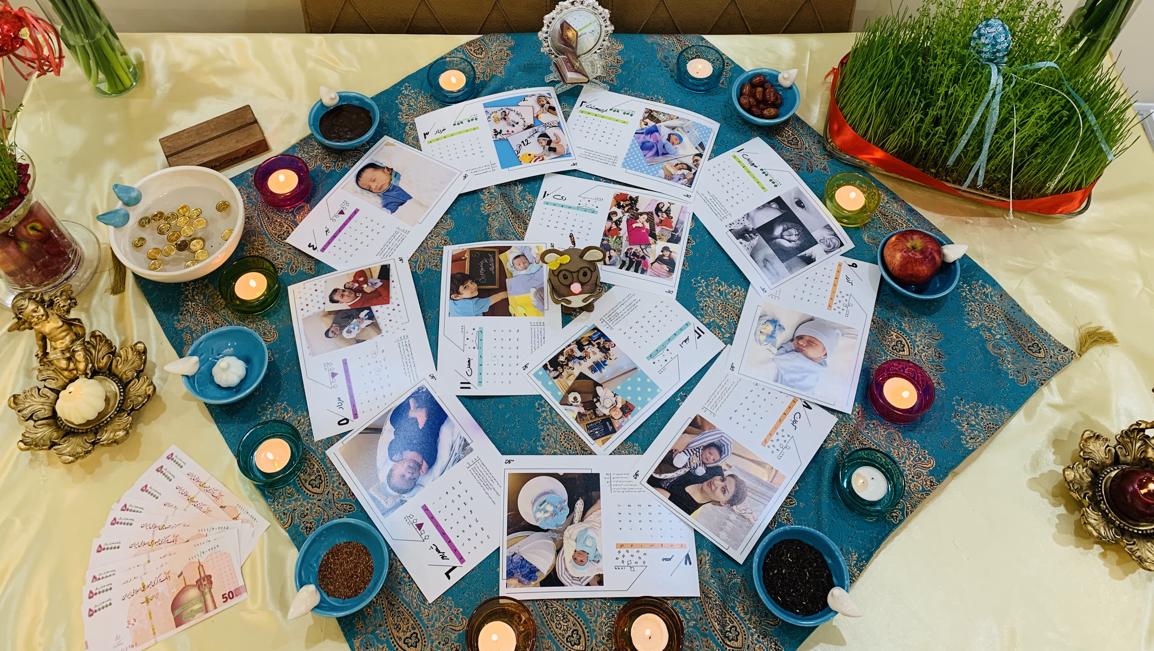 یک ماهگی نوزاد ماتیار وحدی