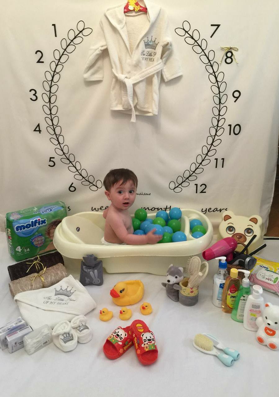 هشت ماهگی نوزاد باراد رحیمی