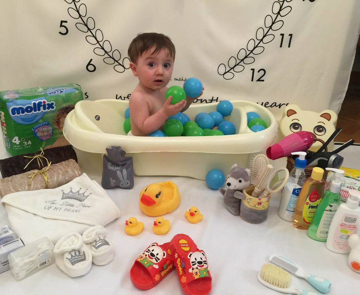 هشت ماهگی نوزاد باراد رحیمی