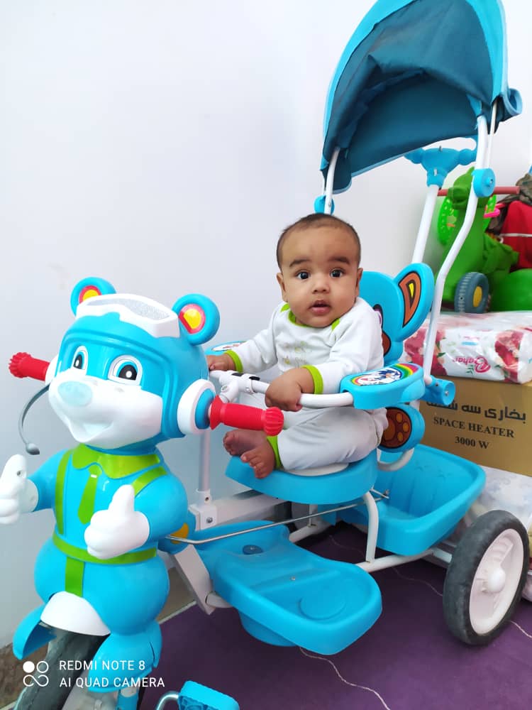 پنج ماهگی نوزاد علی چعبی