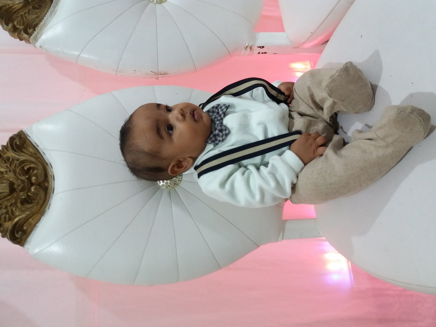 تم عکس زمستانی نوزاد علی چعبی