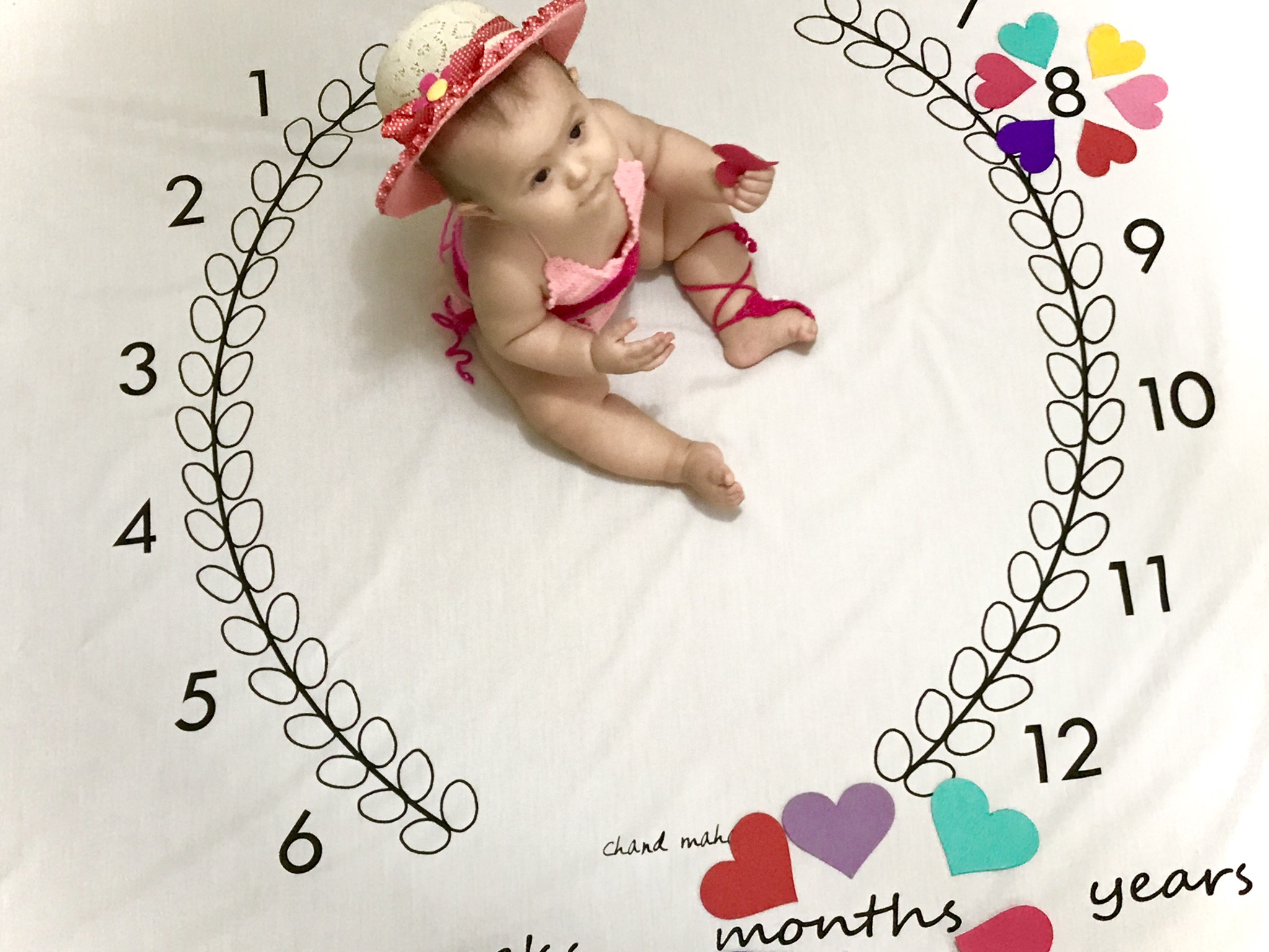 هشت ماهگی نوزاد نيلا شجاعي