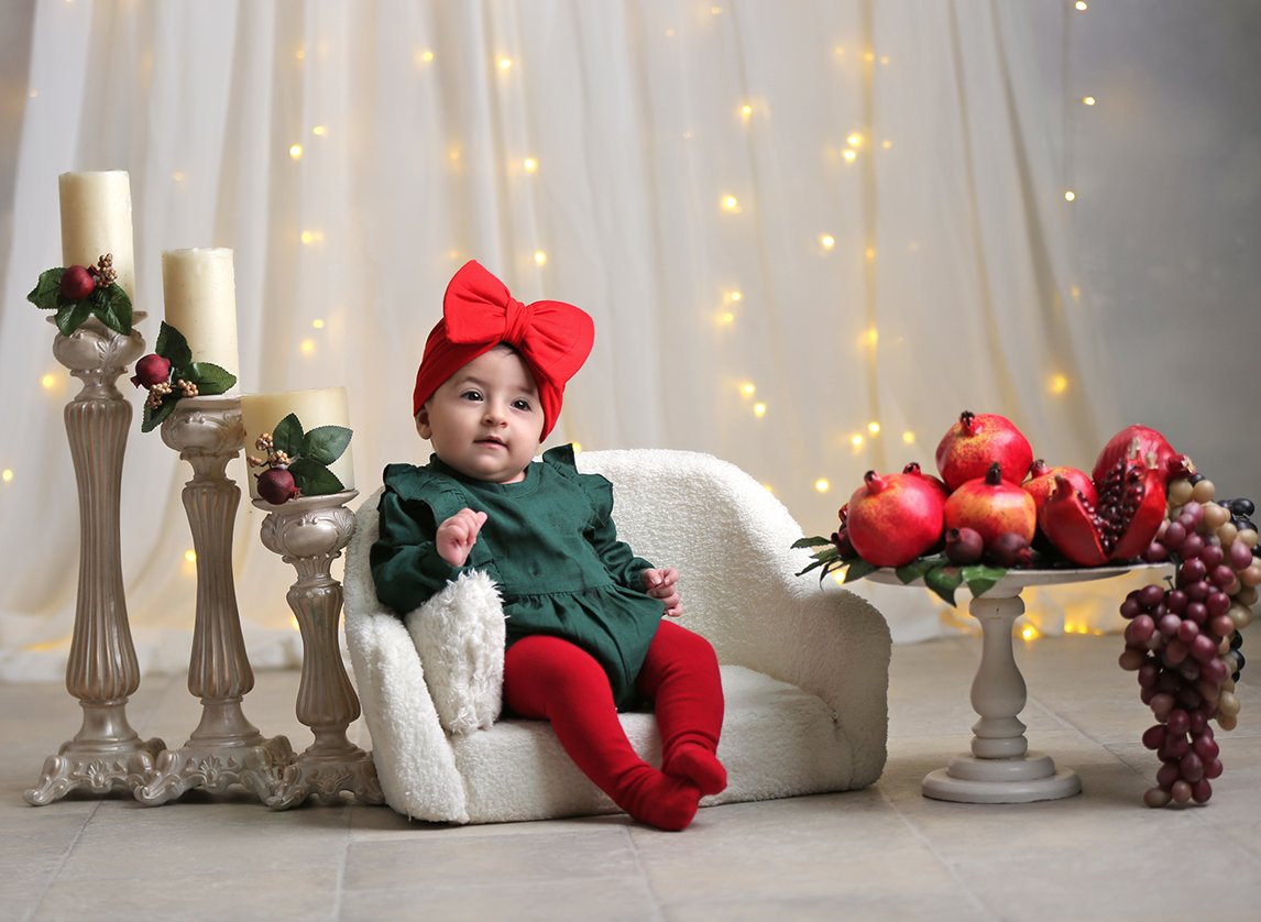 پنج ماهگی نوزاد سلین عزیزی